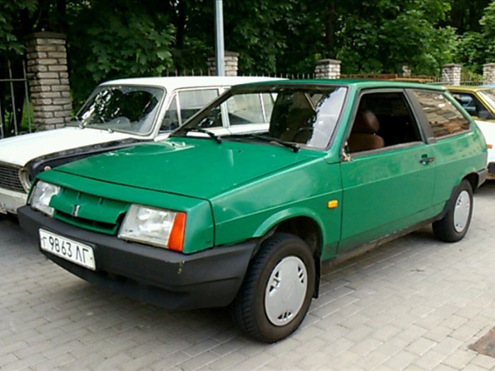 Автоемаль акрилова "Lada 394 темно-зелена Mipa" 1л [Міпа]