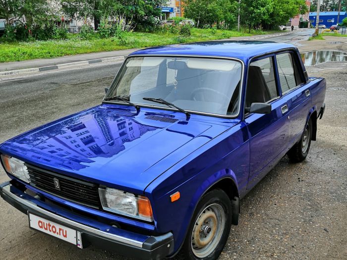 Автоэмаль акриловая "Lada 1115 Синяя Mipa" 1л [Мипа Лада]