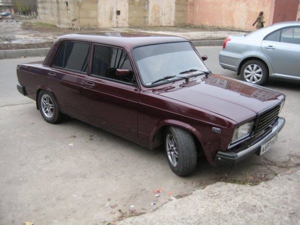 Базовая автоэмаль "Lada 132 Вишня Mipa" 1л (металлик) [Мипа Лада 132]