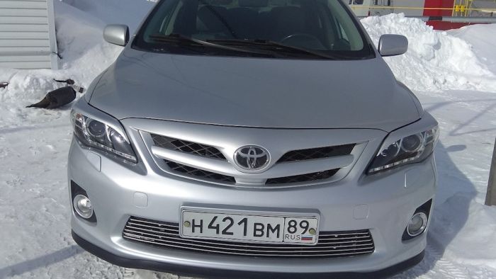 Базовая автоэмаль (металлик) "Mipa Toyota 1F7 Silver met" 1л [Мипа Тойота Сильвер мет 1Ф7]