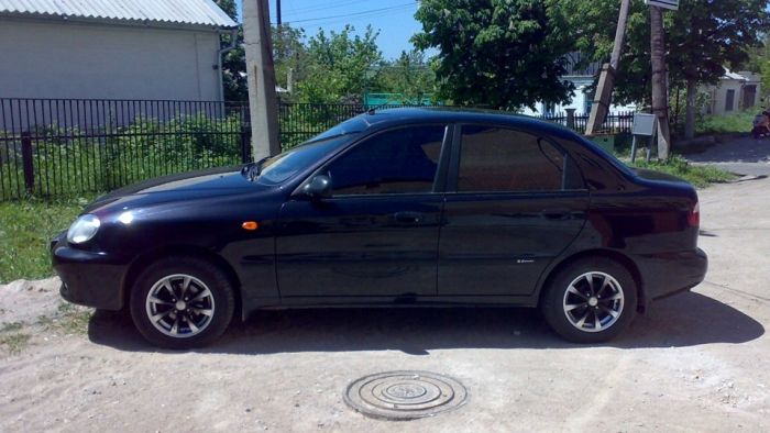 Базовая автоэмаль "Mipa 80F Daewoo Black Pearl" 1л (металлик) [Мипа Дэу 80Ф Блэк Перл]