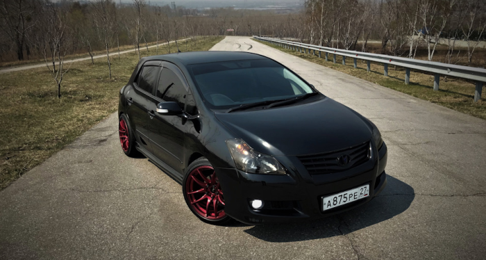 Базовая автоэмаль (металлик) "Mipa Toyota 209 Black Pearl" 1л [Мипа Тойота 209 Блэк Перл]
