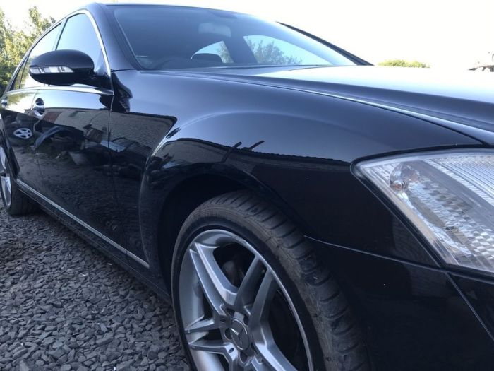 Базовая автоэмаль (металлик) "Mipa Mercedes 197 Обсидианшварц" 1л [Мипа Мерседес 197 Обсидианшварц]