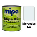 Автоэмаль акриловая "Mipa Mercedes 147 Arktik Weiss" 1л [Мипа Лада 147]