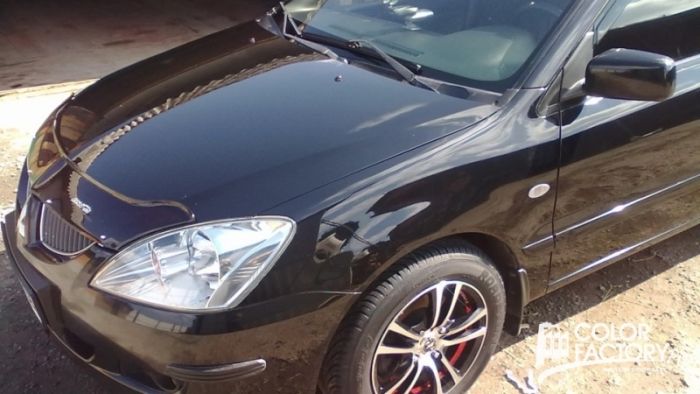 Базовая автоэмаль (металлик) "Mipa MITSUBISHI X42 AMETHYST BLACK" 1л [Мипа Митсубиси Х42 Аметист Блэк]