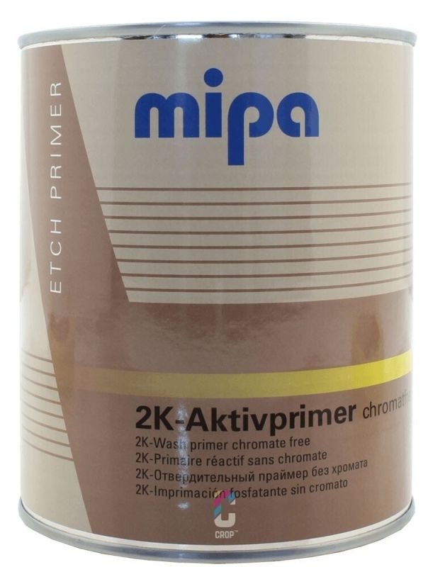 Кислотный грунт для авто Mipa 2K HS Wash Primer (WP) Активпраймер + отвердитель (Мипа 2К ХС Вош Праймер (ВП) Активпраймер)
