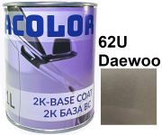 Базовая автоэмаль (металлик) "62U Daewoo ACOLOR" 1л