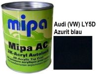 Автоэмаль акриловая "(VW) LY5D Volkswagen/Audi Azurit blau, Mipa" 1л [Мипа Фольксваген/Ауди ЛИ5Д Азурит Блау]