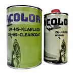 Автомобильный акриловый лак "Acolor 2К-HS" + отвердитель (1л+0.5л) [Аколор]