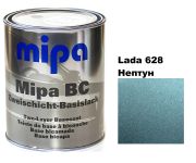 Базовая автоэмаль (металлик) "Mipa Lada 628 Нептун" 1л [Мипа Лада 628]