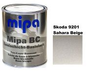 Базовая автоэмаль (металлик) "Mipa Skoda 9201" 1л