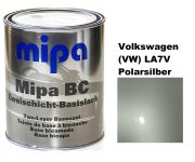 Базовая автоэмаль (металлик) "Mipa Volkswagen (VW) LA7V Polarsilber" 1л [Мипа Фольксваген ЛА7В Полярсильвер]