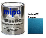 Базовая автоэмаль "Lada 487 Лагуна Mipa" 1л (металлик) [Мипа Лада 487]