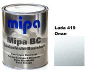 Базовая автоэмаль "Lada 419 Опал Mipa" 1л (металлик) [Мипа Лада 419]