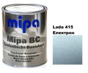 Базовая автоэмаль "Mipa 415 электрон" 1л (металлик) [Мипа]