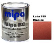 Базовая автоэмаль (металлик) Mipa Lada 795 Пиранья 1л [Мипа Лада 795]