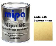 Базовая автоэмаль "Lada 245 Золотая нива Mipa" 1л (металлик) [Мипа Лада 245]