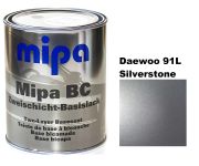 Базовая автоэмаль "Mipa 91L Daewoo Silverstone" 1л (металлик) [Мипа Дэо 91Л Сильверстоун]