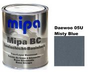 Базовая автоэмаль (металлик) "Mipa 05U Daewoo" 1л [Мипа]