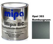 Базовая автоэмаль (металлик) "Mipa Opel 393 Bambusgruen" 1л [Мипа Опель 393 Бамбусгруен]