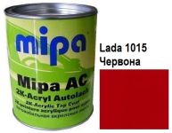 Автоэмаль акриловая "Lada 1015 Красная" 1л [Мипа Лада]