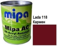 Автоэмаль акриловая "Lada 118 Кармен Mipa" 1л [Мипа Лада]