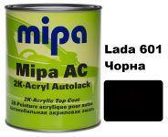 Автоэмаль акриловая "Lada 601 Черная Mipa" 1л [Мипа]