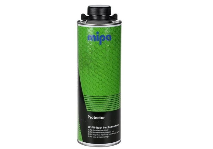 Защитное антигравийное покрытие "MIPA Protector Black" + отвердитель (0,75 л + 0,25 л) (черное)